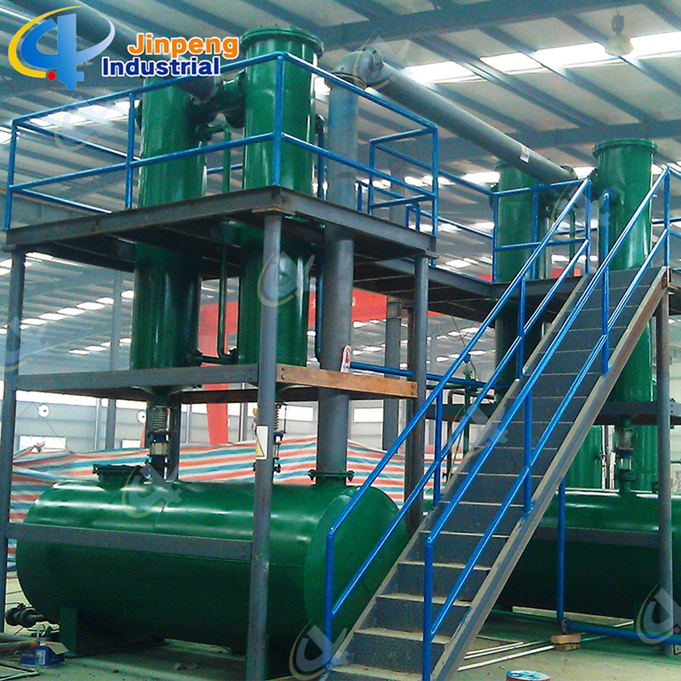 Waste Tyre Pyrolysis Oil Refining System