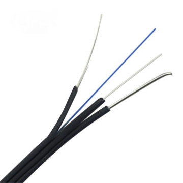 Single Mode Fiber Cable G652D G657A1 1 Core Outdoor FTTH Optical Fiber Drop Cable