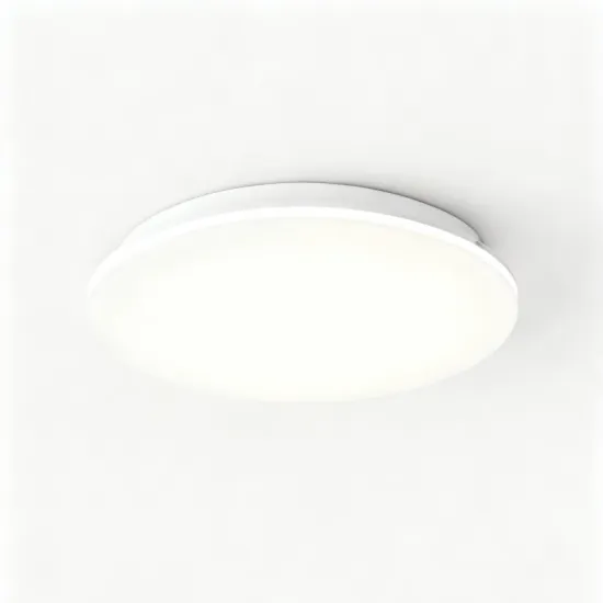 Soft-white ceiling illumination