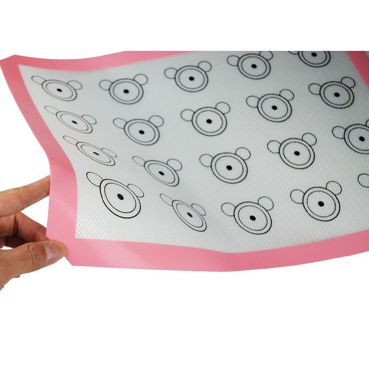 non-stick silicone pastry mat for pizza