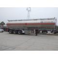 Triaxles Petrol Minyak Tanker Bahan Api Semi Trailer