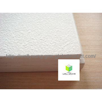 fireproof  sound absorbing Acoustic Fiber Glass Ceiling Tile