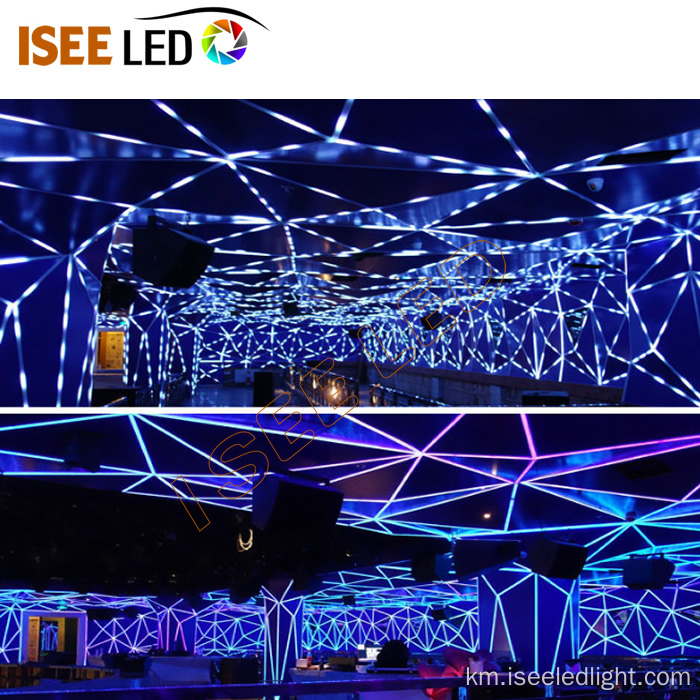 រនាំងឌីជីថលពន្លឺ LED BMX មានពណ៌ LED LED