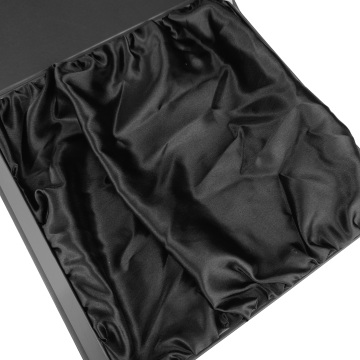 Magnetic Black Spot UV Satin Insert Gift Box Packaging