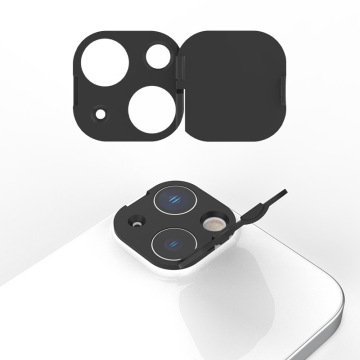 Zwarte volledige achterkant van de camera -lens voor x14/14 plus camerabeschermingshoes achteraan