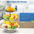 3 tier stainless steel creative fruit basket