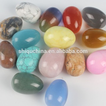 mixed color natural jade eggs for massage