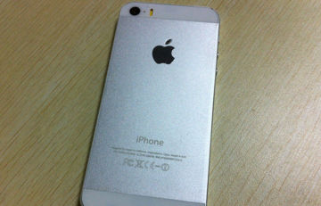 White Metal Dummy Mobile Phones Model Non-working For Iphone 5s