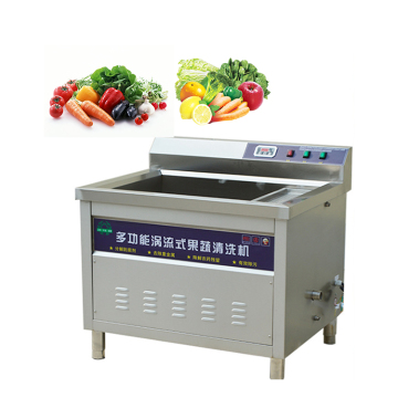 Lavadora automática de burbujas para espinacas, lechuga y verduras verdes