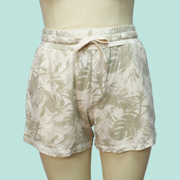 Herren Baumwollkordelzugs-Shorts