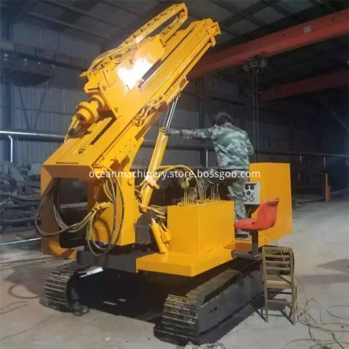 Crawler Desert Photovoltaic Drilling Pile Driver
