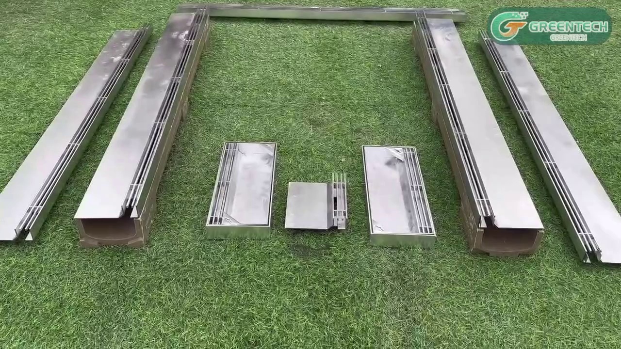 Outdoor Stainless Steel Drain Grate