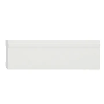 Waterproof PS Polystyrene Skirting Baseboard Trims for Modern Home Decorative Indoor Flooring