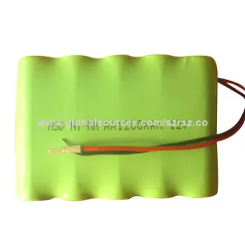 NiMH Cell, 12V Voltage, 1,200mAh Capacity