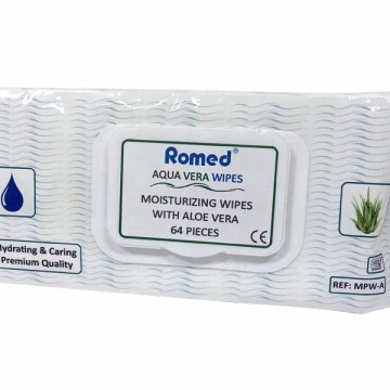 Personal Cleansing Wipes With Aloe Vera