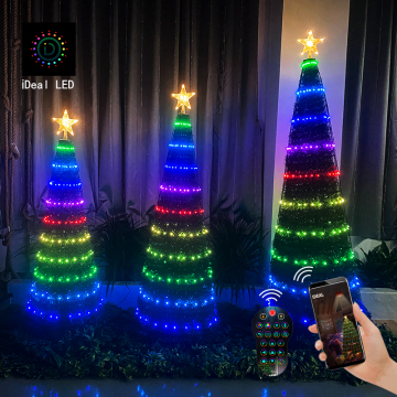 400LED USB APP Control RGB Colorful Smart Christmas Tree