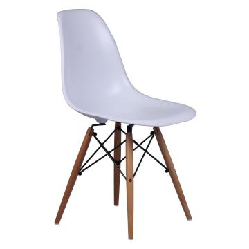 Réplica de cadeira de jantar de plástico Eames dsw