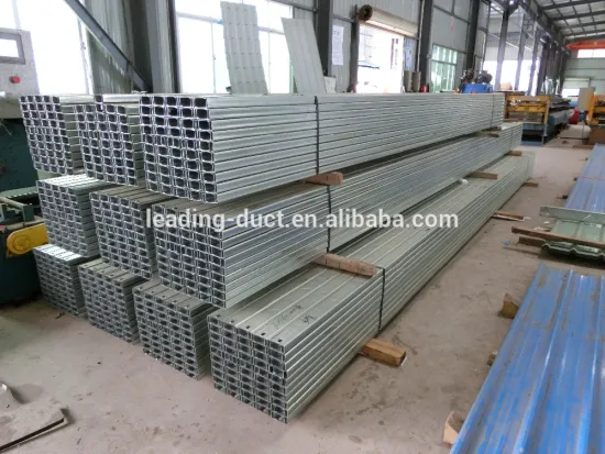 c channel beam galvanized channel steel purlin