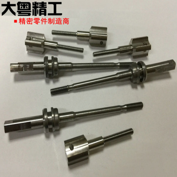 Customized precision worm shaft and OEM screw shaft