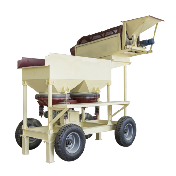 Mobile tragbare Trommel -Gold -Sand -Waschmaschinen für Gold- und Diamantenabbau