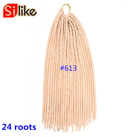 KINKY Faux Locs straight Curls Ends Soft Crochet Hair Soft Faux Locs Crochet Hair Pre-Twisted Curly Synthetic Braiding Hair