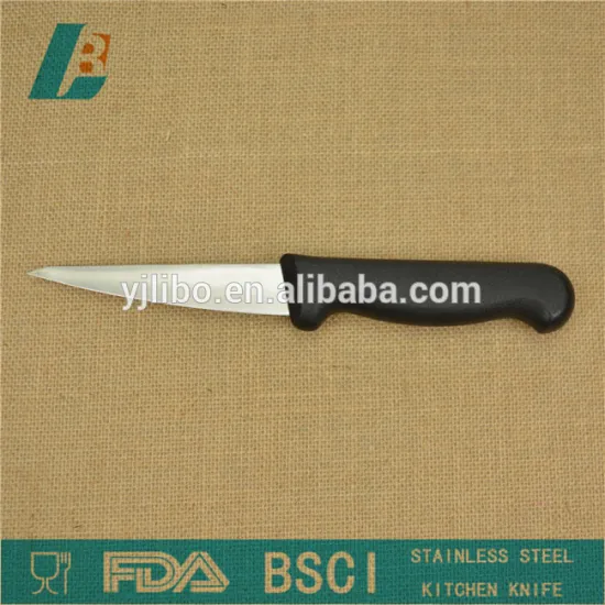 stainless steel boning knife with PP handle