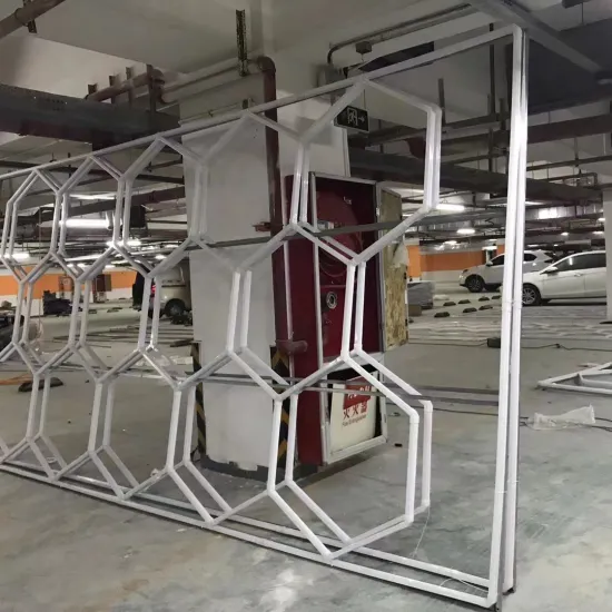 Car Detailing Equipment Showroom: LED Ceiling Logo Lights