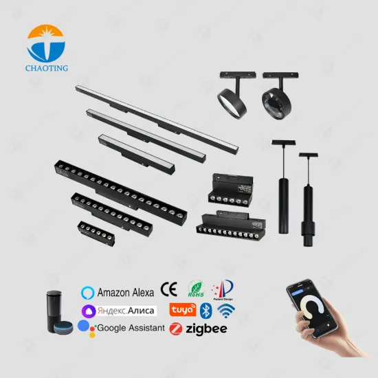 Supermarket LED Track Lighting: 10W, 20W, 30W Magnetic Rail Lights