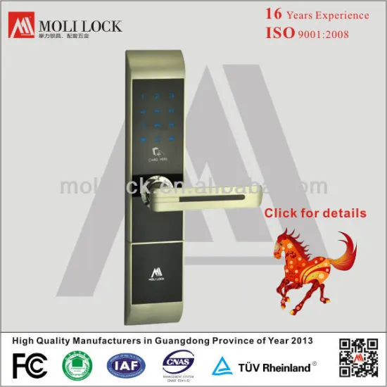 new touch password lock waterproof outdoor digital lock, fireplace door parts