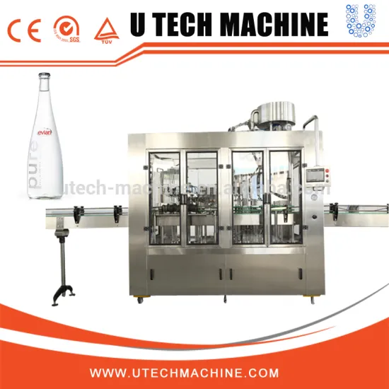 Automatic Mineral Water Glass Bottle Fillng Machine /Glass Bottle Filling Plant