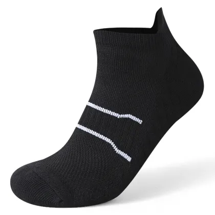 Customizable Low MOQ Summer Running Socks with Breathable Ankle, Men's Cotton S-stance and Balega Options