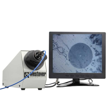 Fiber Optic Equipment: 200x/400x Fiber End Face Detector & Inspection Microscope