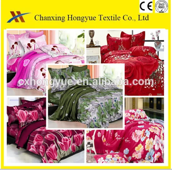 Microfiber Polyester brushed fabric with peach skin fabric for new bedding sets