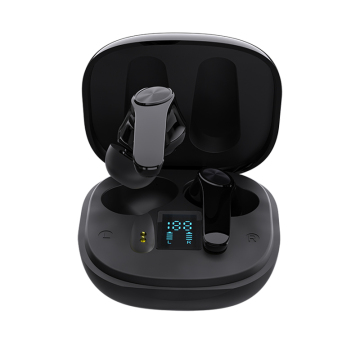 TWS Bass Earphones Ασύρματο ακουστικό με μείωση θορύβου, ακουστικά ελέγχου όγκου