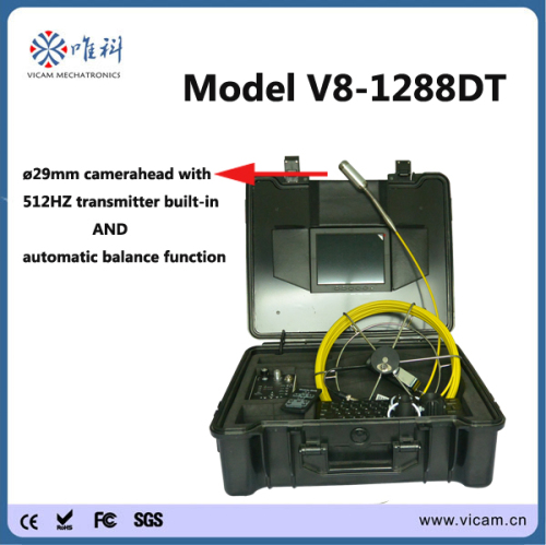 29mm Pipe Camera with 512Hz Transmitter Built-in for Plumping Inspection