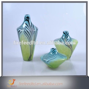 Wholesale Cheap and High Quality Handmade decoration glass flower vase