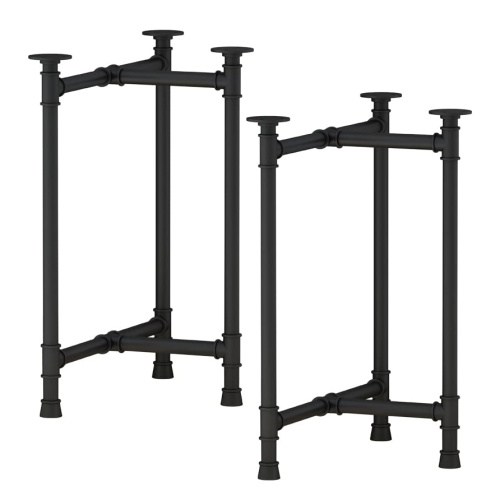 רגלי שולחן תעשייתי צינור מתכת רגלי שולחן עבודה