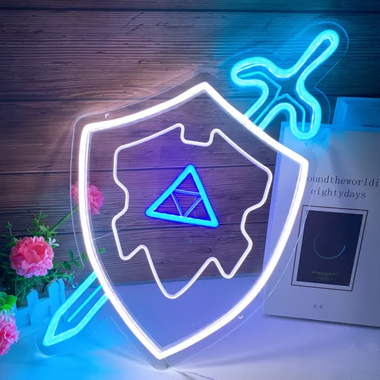 Fast Delivery: LED Acrylic Zelda Design 4W Neon Light Sign