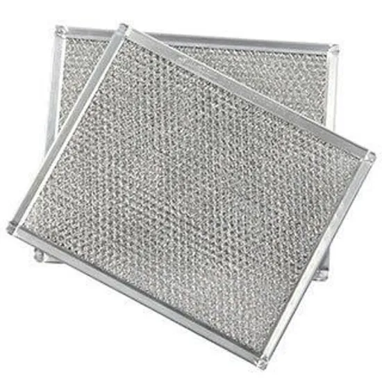 Durable Steel Wire Mesh Filter for Range Hoods - Woven Wire Mesh Oil Fume Filter