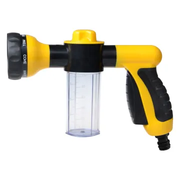 Hot Selling High Pressure Car Wash Water Spray Gun with Foaming Tank and Adjustable Nozzles