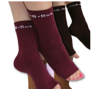Customized Cotton Pedicure Socks Unisex 2014