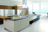 WPC board WPC kitchen cabinets with decoration mould
