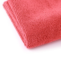 16x16In Edgeless Microfiber Car Cleaning Drying Towel Red