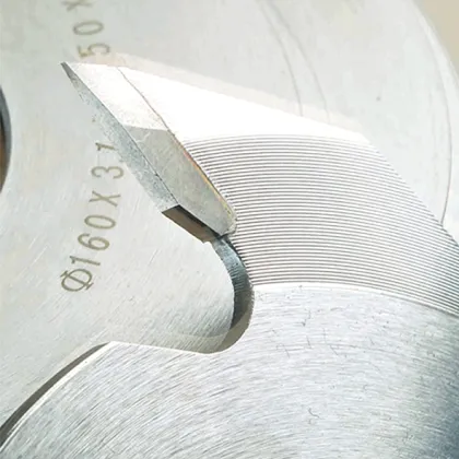 Wood finger joint tools Finger-joint blades