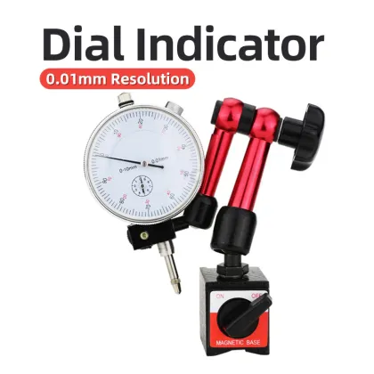 Magnetic Dial Gauge Stand for Balanced Dial Measurement