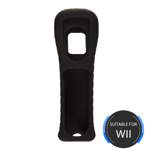 Anti-slip Wii Silicone Protector Black