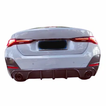 MP Style Carbon Fiber Rear Diffuser for B Series 425i G26 Front Bumper and Side Skirt Body Kit