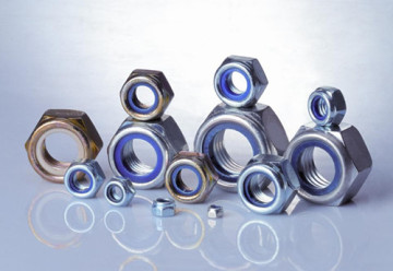 High quality nylon lock nut Zinc plated self locking nut from China factory