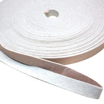 Adhesive felt strip, various densities, thicknesses and widths are available, used in industry