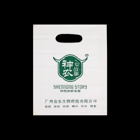 Custom Logo Printed Die Cut Bag